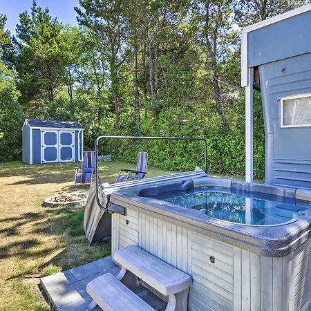 Coastal Pnw Gem With Hot Tub - Walk To Beach! Grayland Eksteriør billede